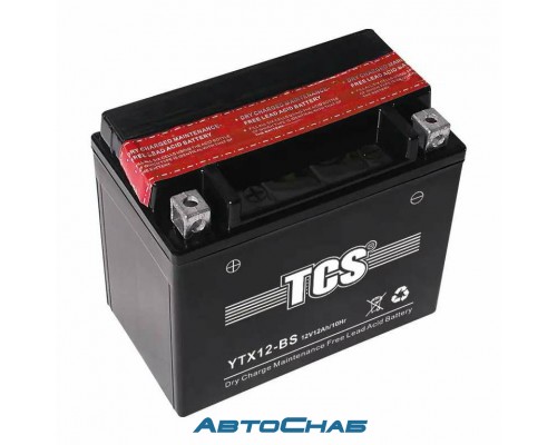 YTX12-BS TCS 12 AGM 150x85x130